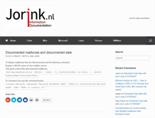 Tablet Screenshot of jorink.nl